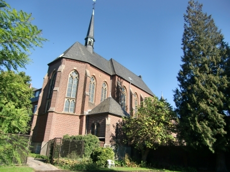 Grefrath : Niederfeld, Kirche der Abtei Mariendonk